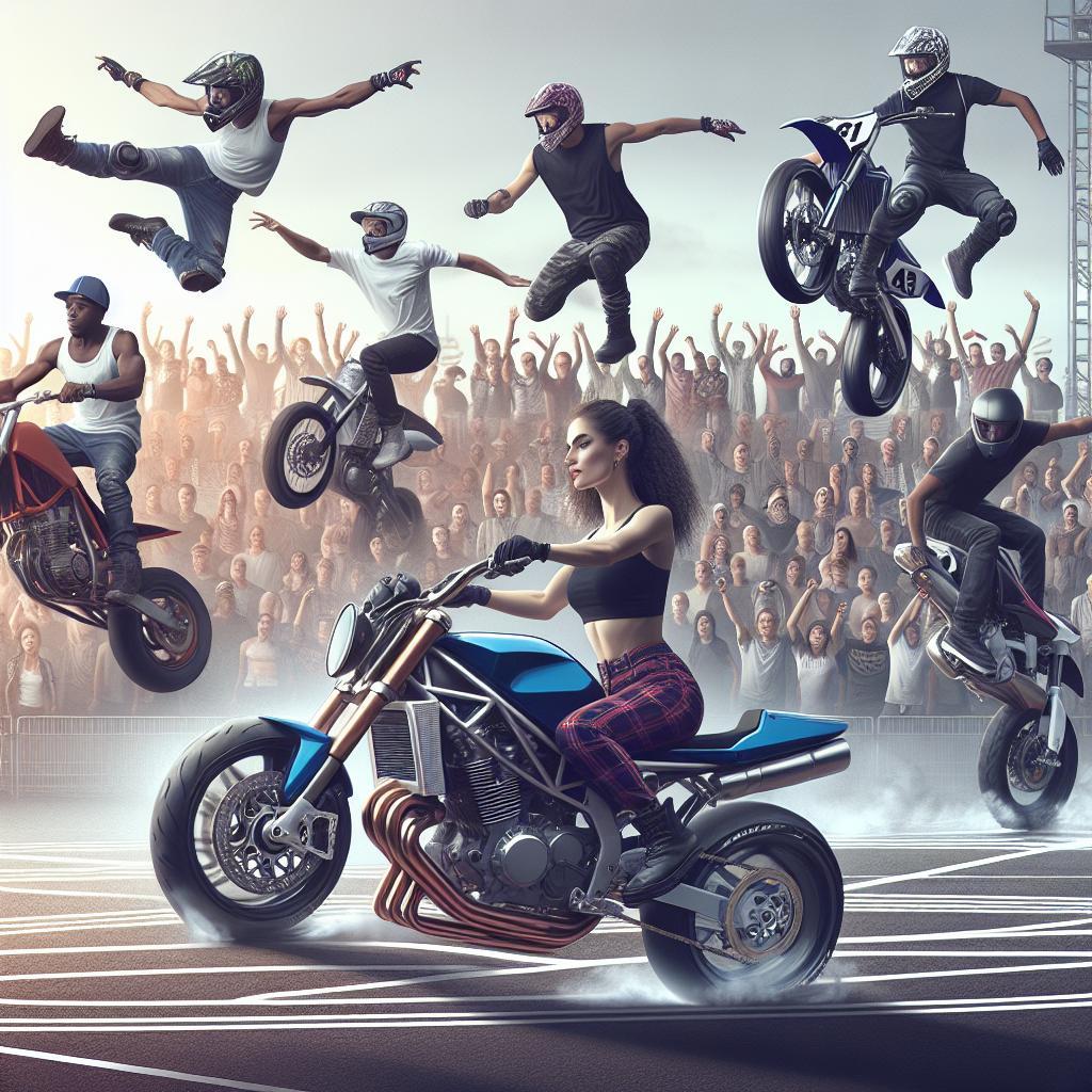 Motorradtricks erklärt: Techniken der Profi-Stuntfahrer